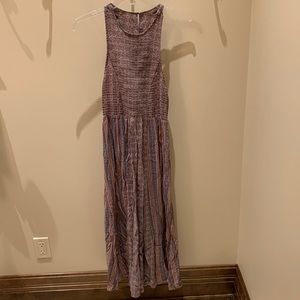 Sleeveless tank maxi dress